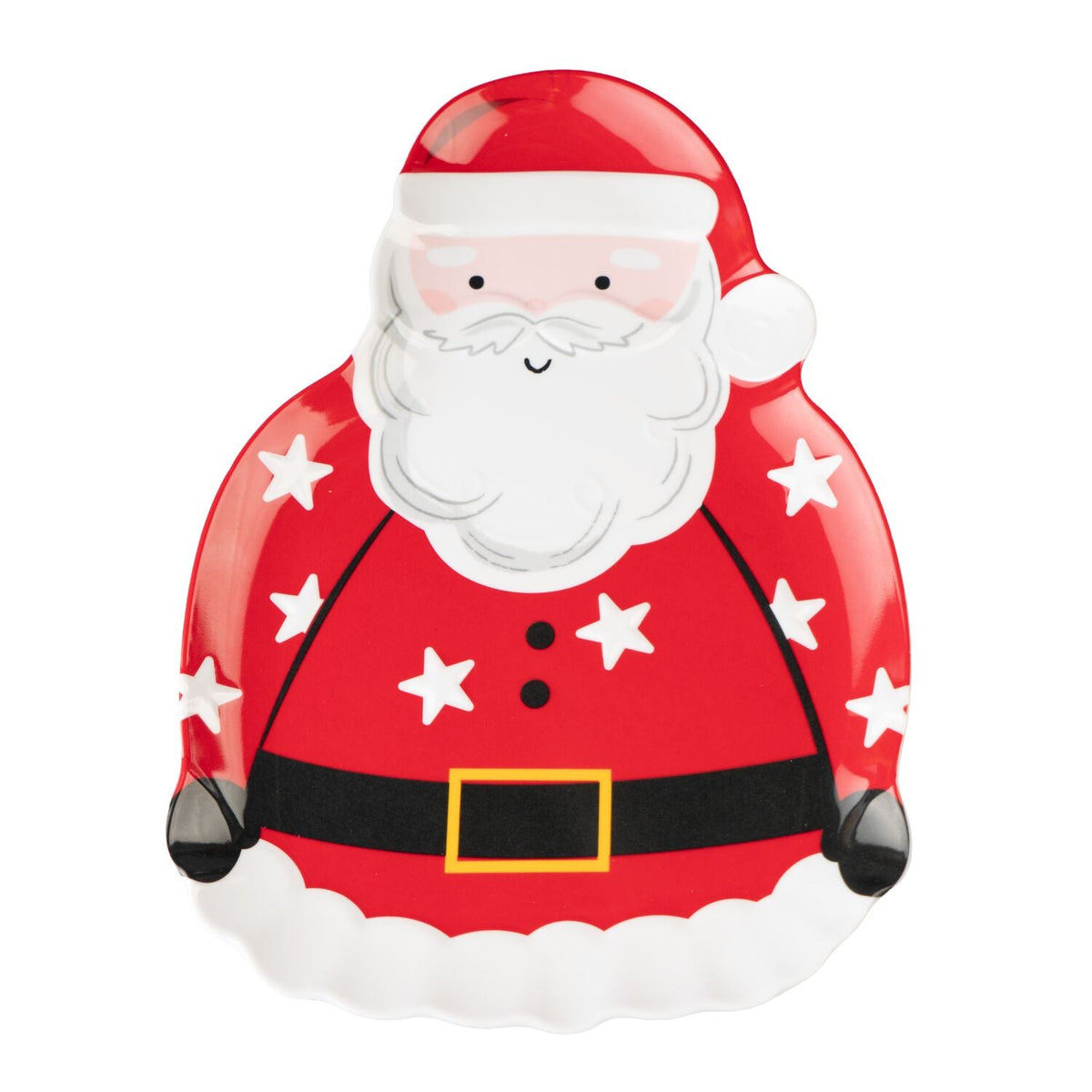 Santa Melamine Plate