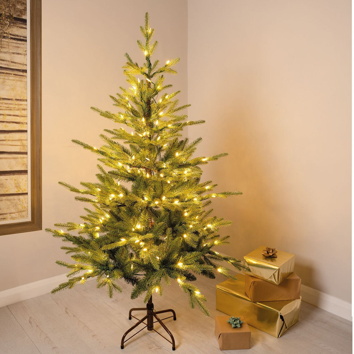 Lakeland New Empire Fir Pre-Lit Christmas Tree 5ft