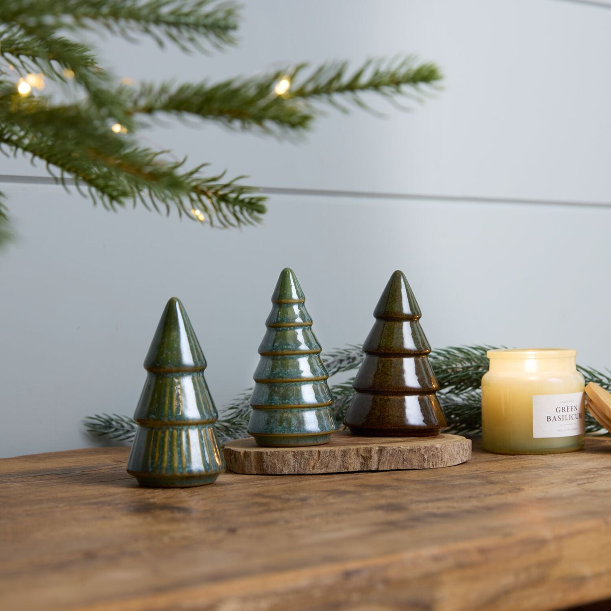 Lakeland Ceramic Christmas Trees – Set of 3