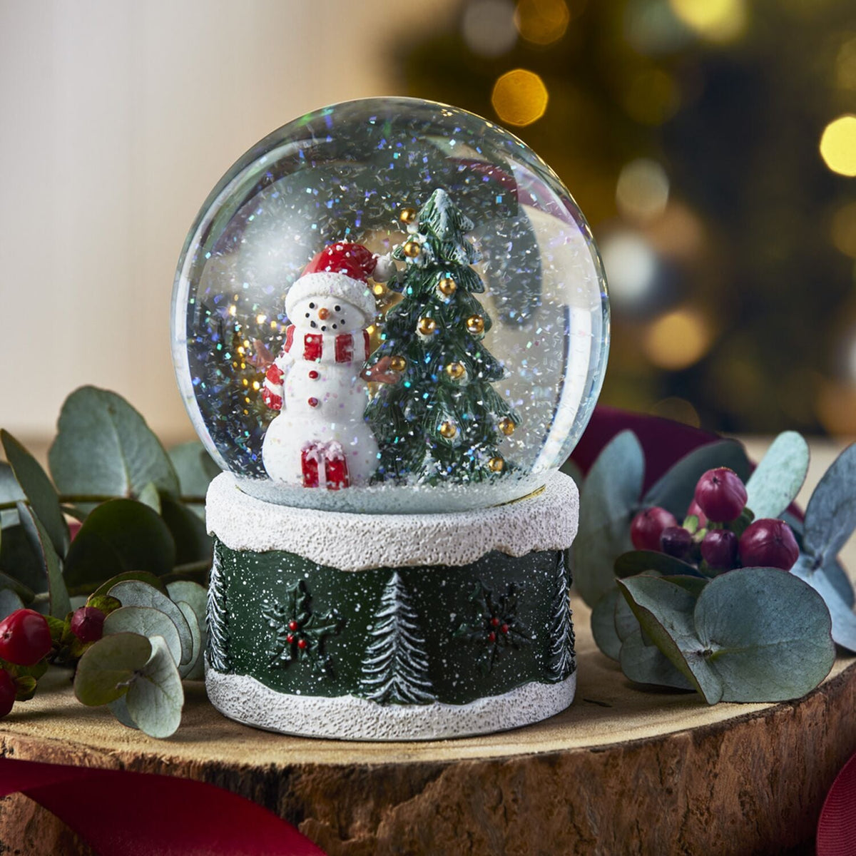 Snowman Snow Globe