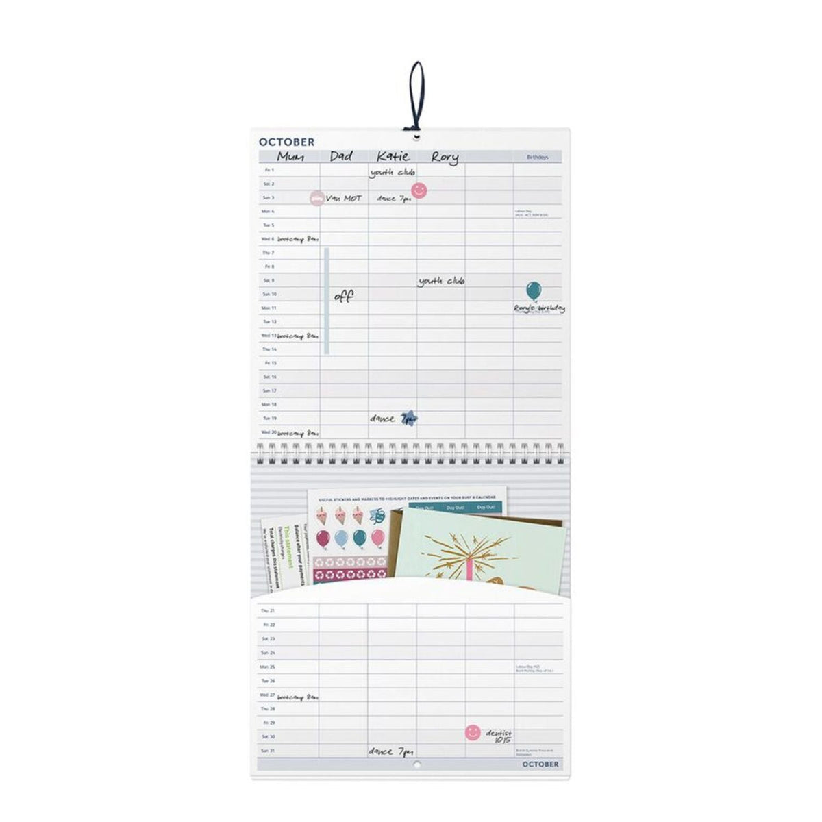 Busy B Family Calendar 2027