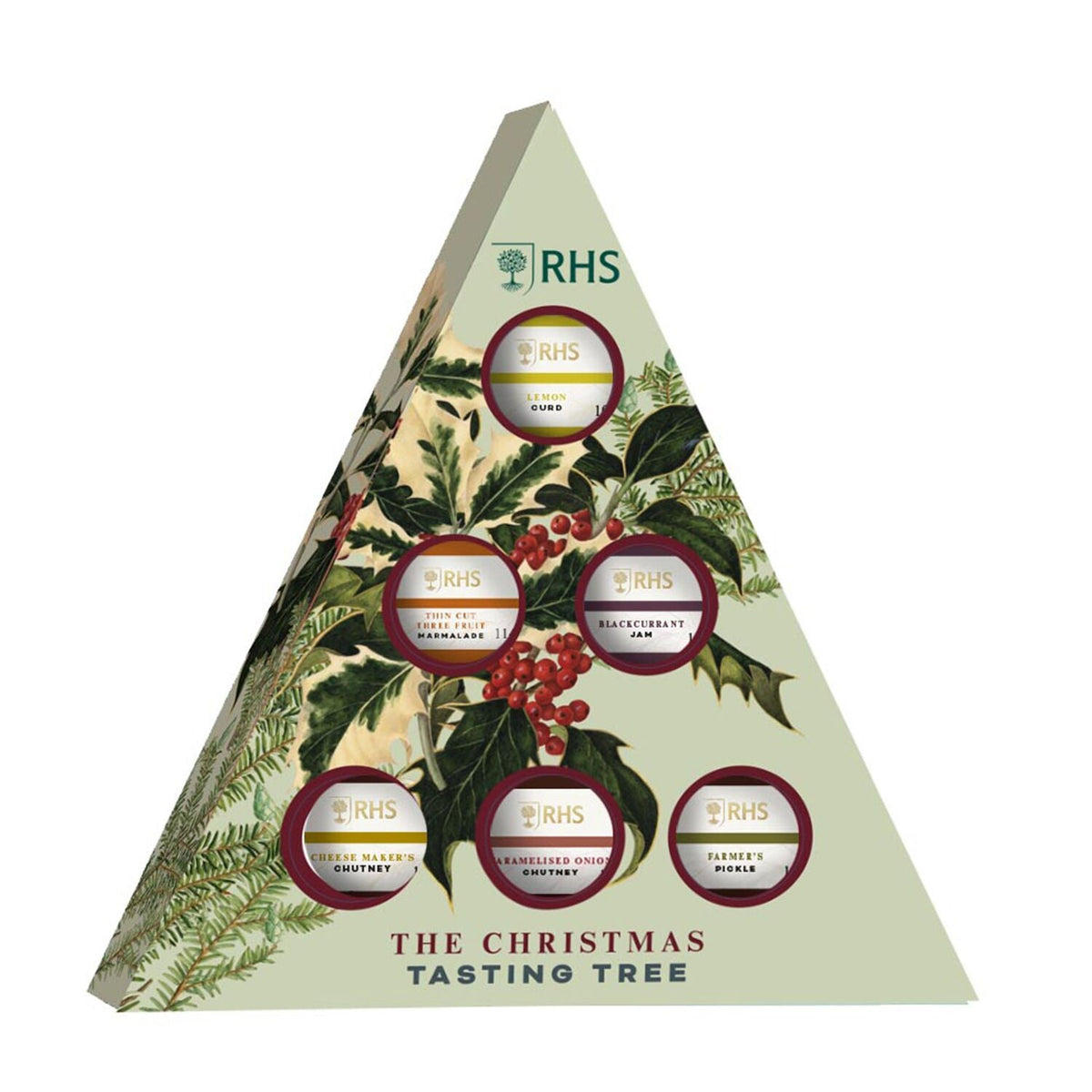 RHS Christmas Tasting Tree Gift Set – 6 Jars