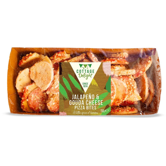 Cottage Delight Jalapeño and Gouda Cheese Pizza Bites 150g