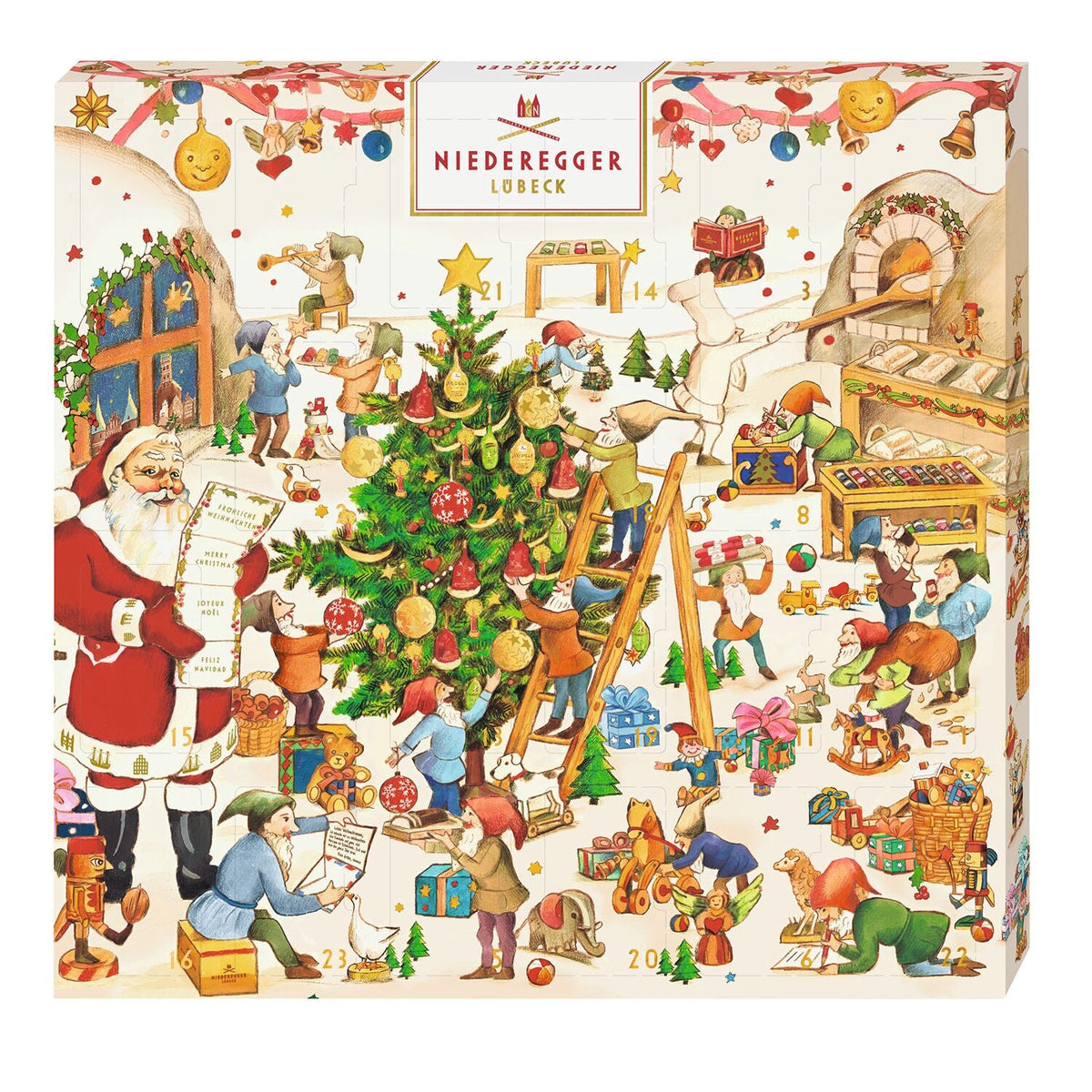 Niederegger Elves Workshop Mini Advent Calendar