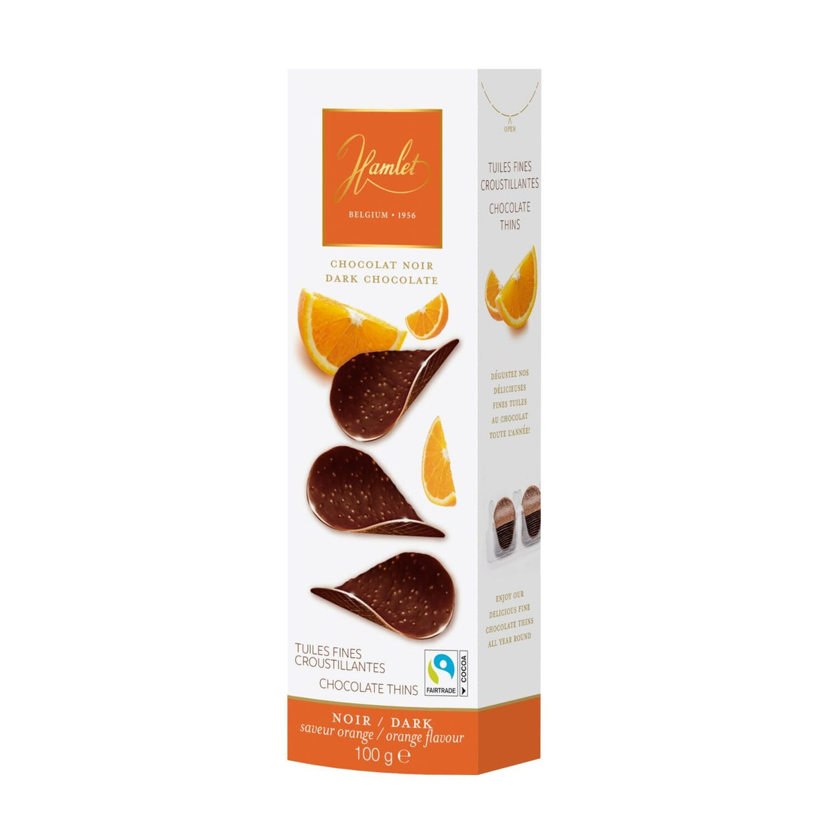 Hamlet Dark Chocolate and Orange Thins