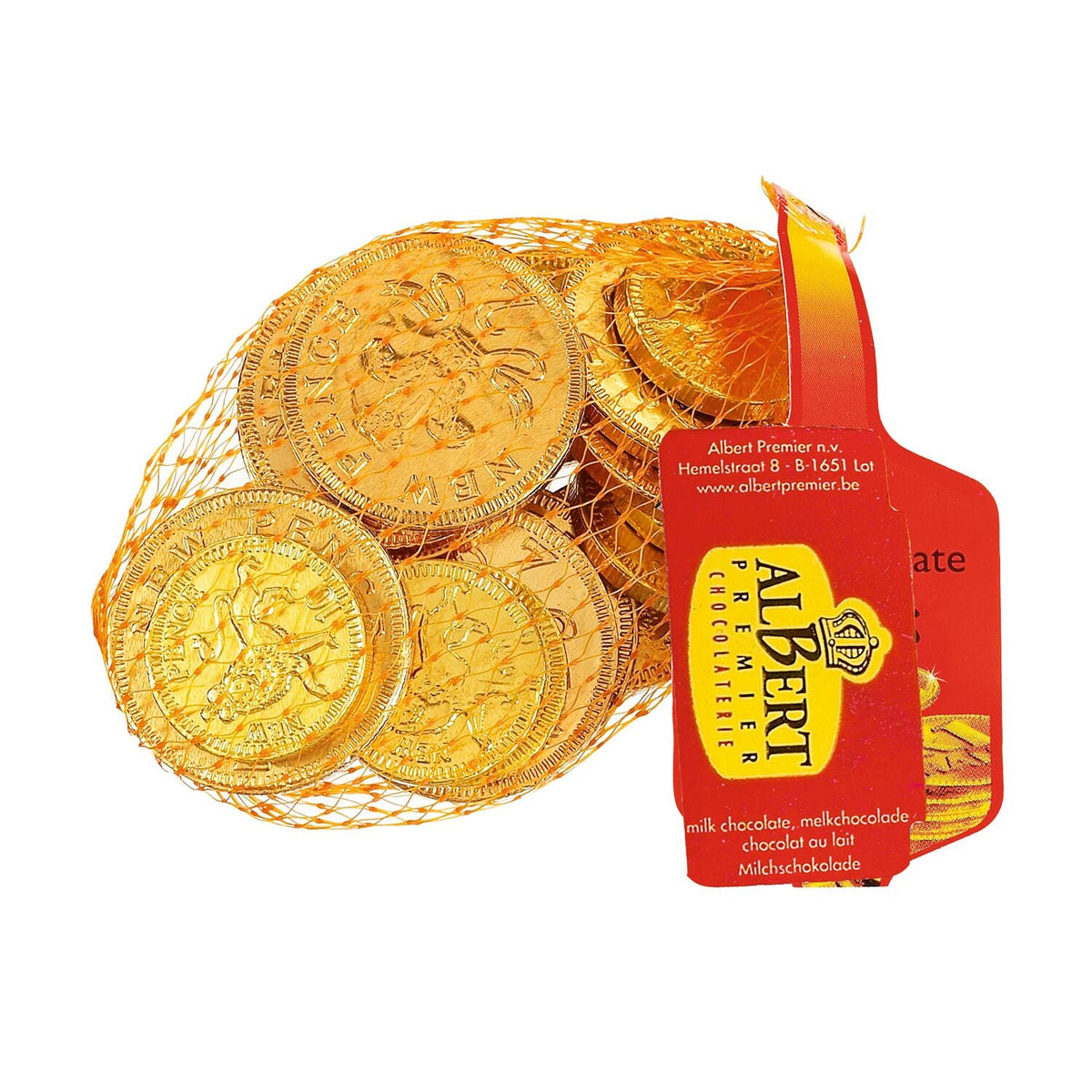 Belgian Milk Chocolate Coins 75g