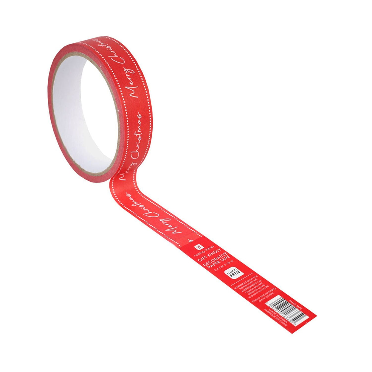Talking Tables Merry Christmas Paper Tape