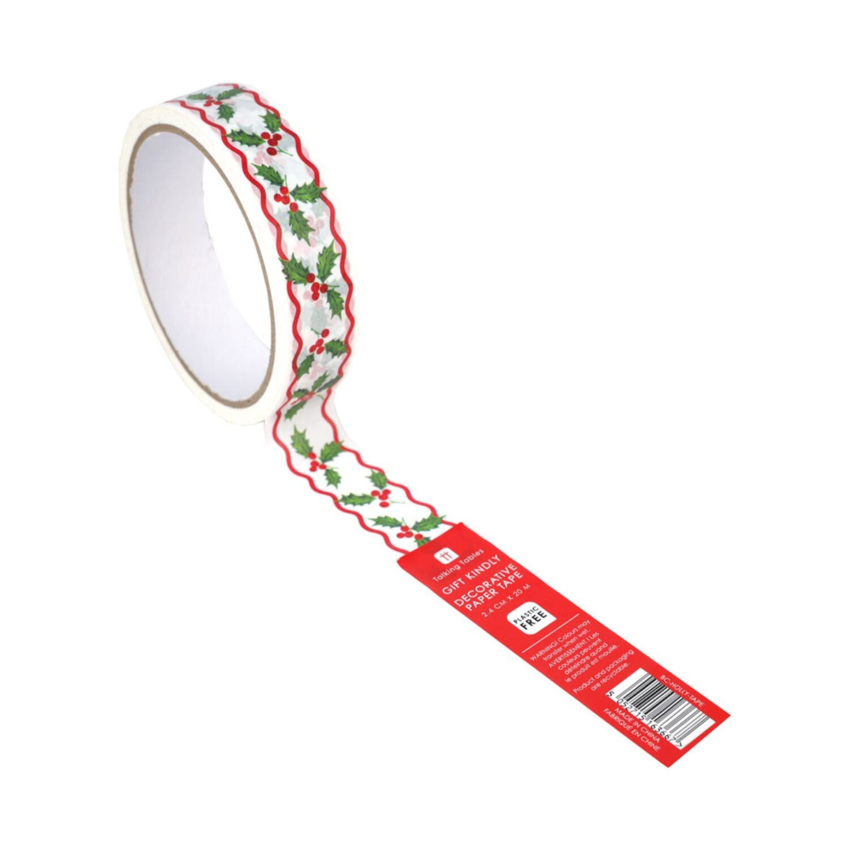 Talking Tables Holly Paper Tape