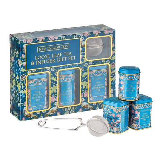 New English Teas Song Thrush Tea Set with Infuser