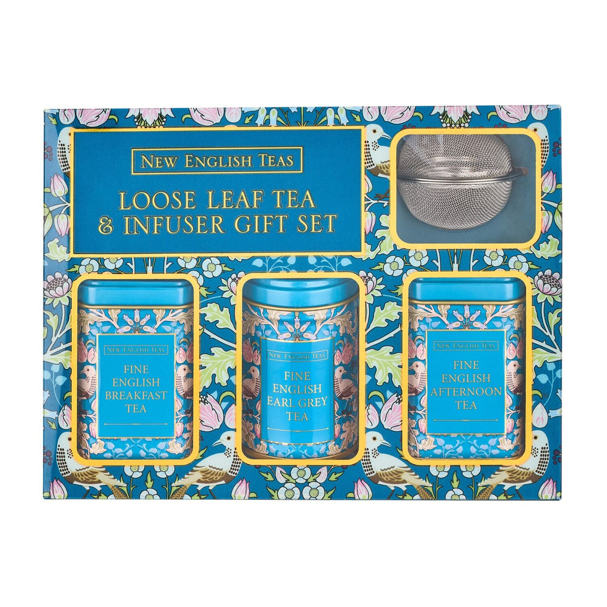 New English Teas Song Thrush Tea Set with Infuser