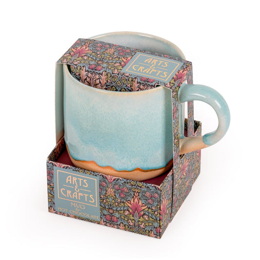 Arts & Crafts Mug with Hot Chocolate