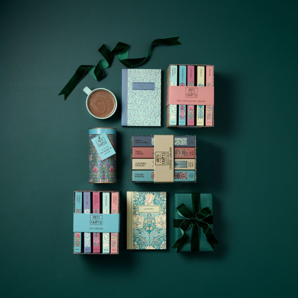 Arts & Crafts Coffee Library