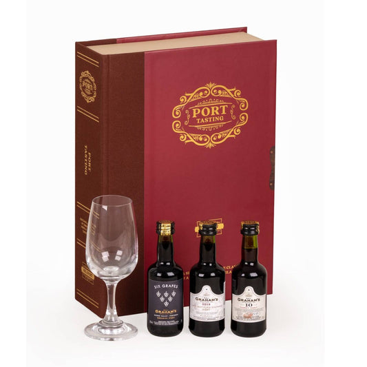 Grahams Port Tasting Book Gift Set – 3 x 5cl