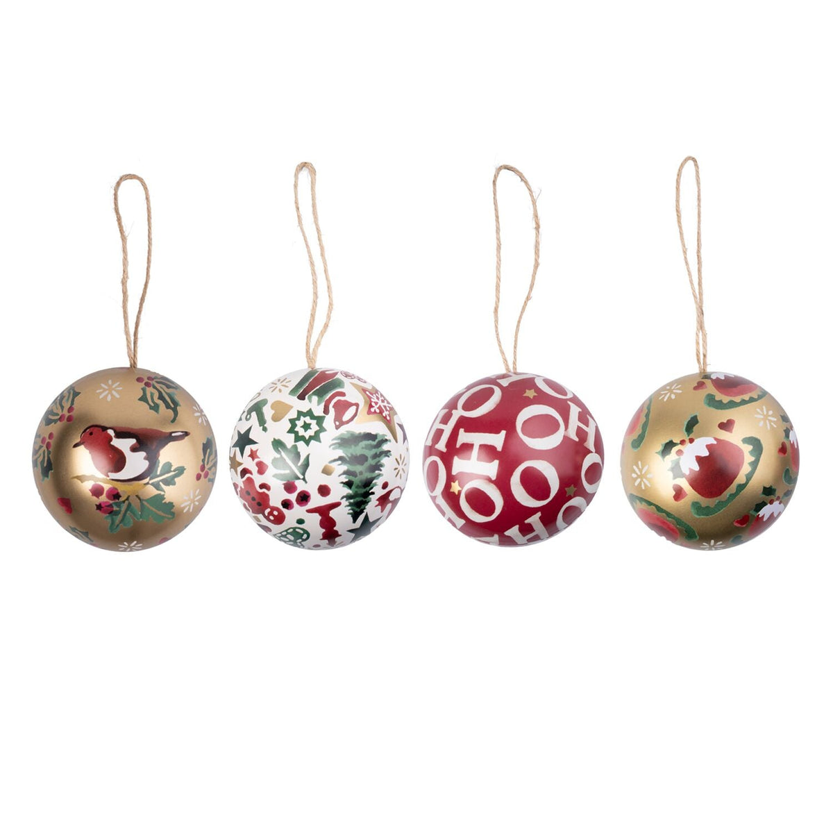 Emma Bridgewater Christmas Celebration Jazzies Bauble - Pack of 1