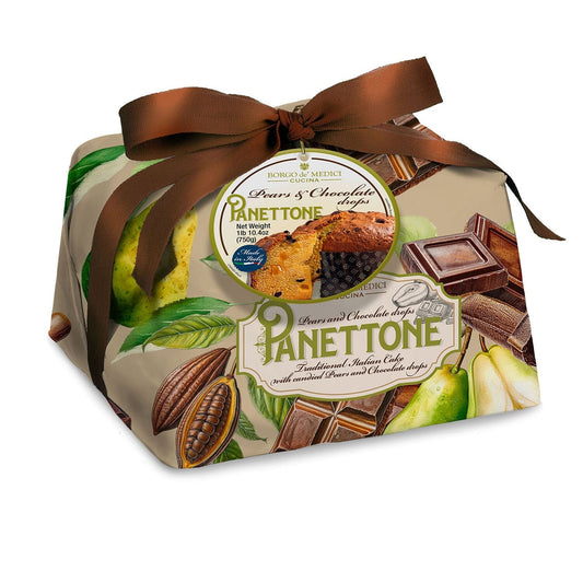 Borgo de Medici Pear and Chocolate Panettone 1kg
