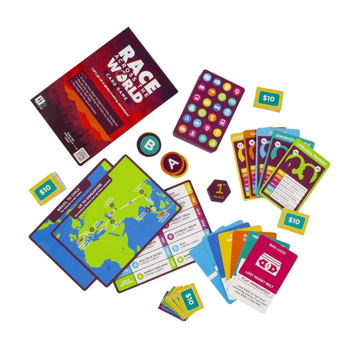 Race Across The World Game