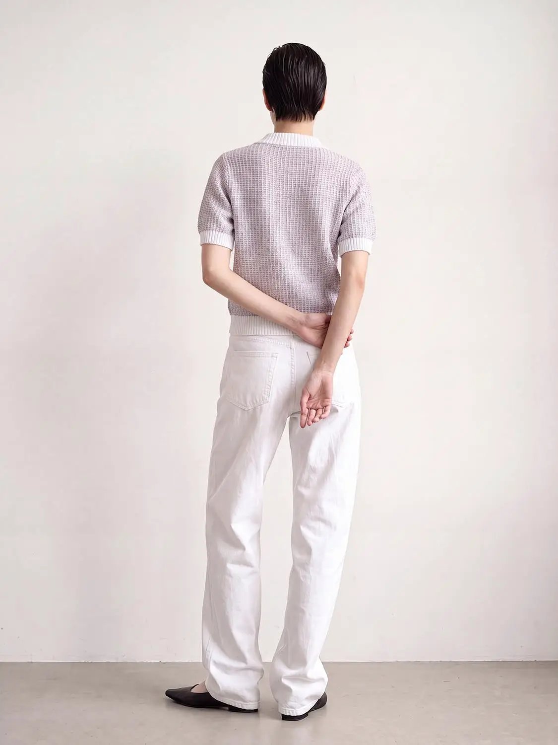 Textured Weave With Contrast Trim Cardigan