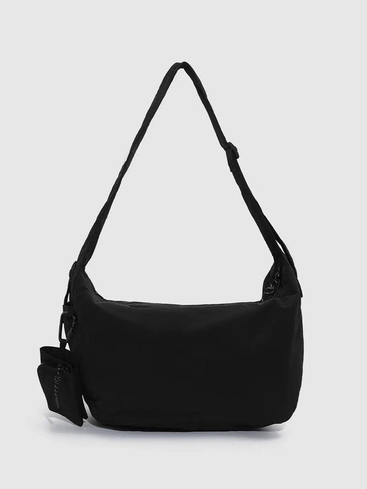 Large Capacity Soft Detachable Pouch Casual Crossbody Bag