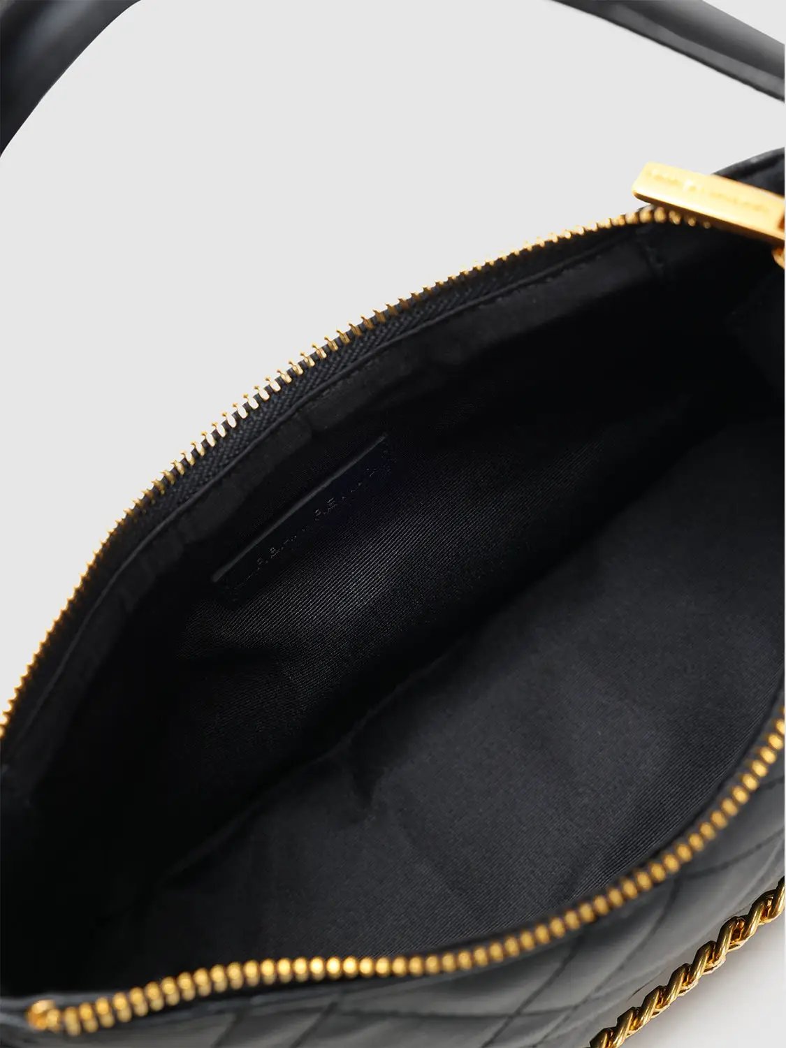 Quilted Faux Leather Chain Strap Chic Crossbody Handbag