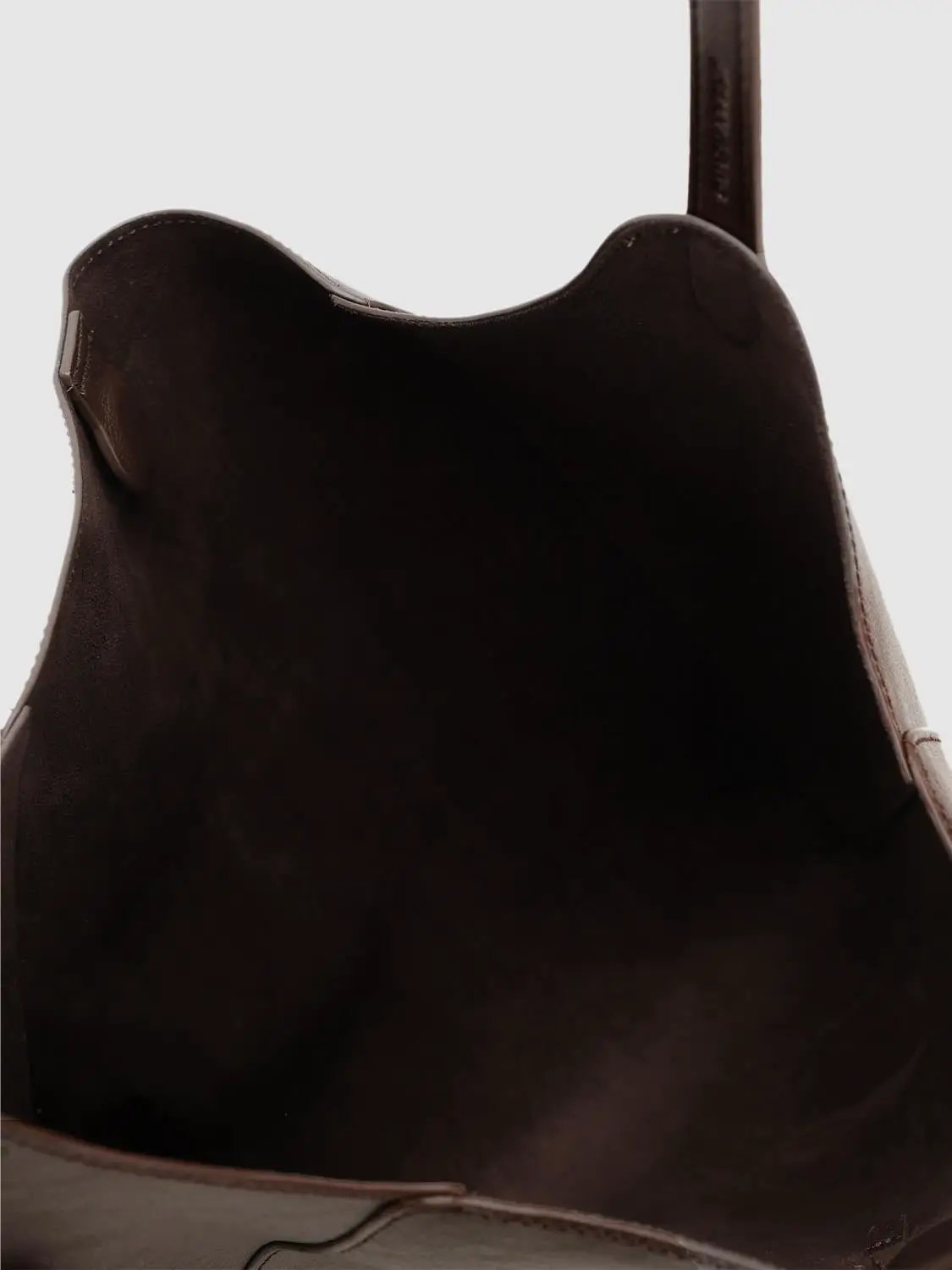 Asymmetric Panelled Structured Shoulder Bag