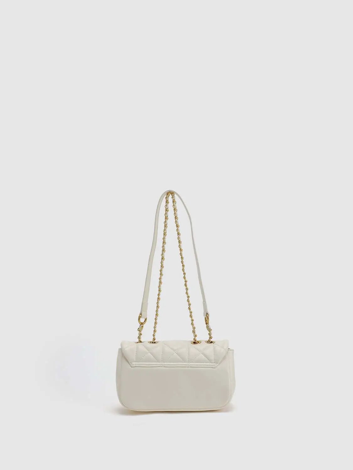 Quilted Chain Shoulder Satchel Bag