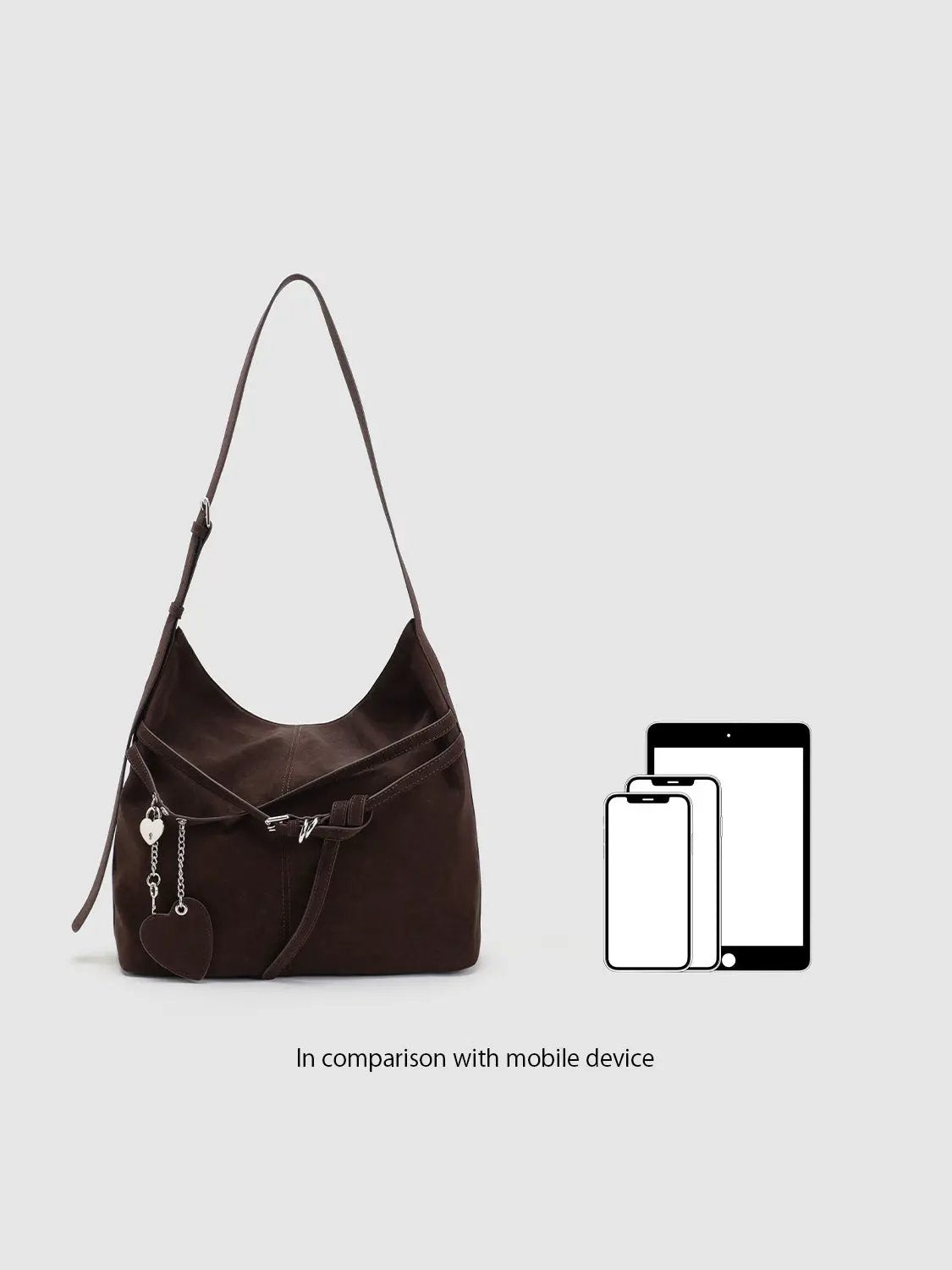 Tie Front Animal Print Artificial Leather Shoulder Bag
