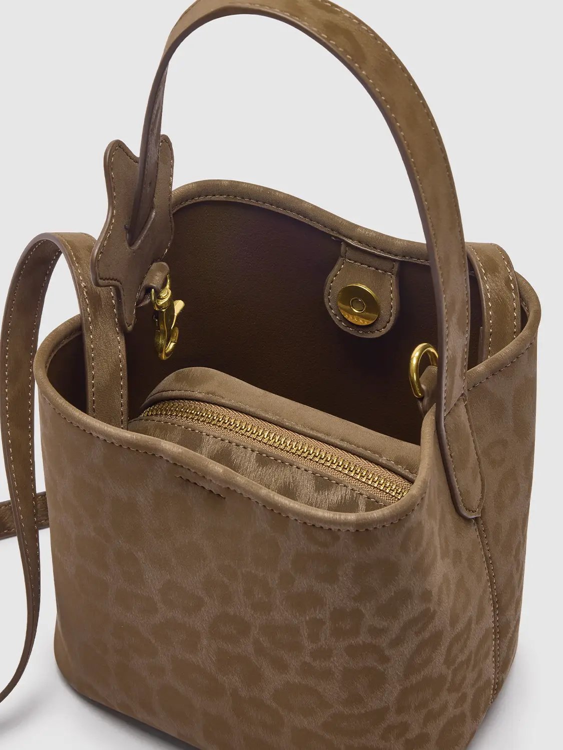 Shoulder And Crossbody Textured Bag