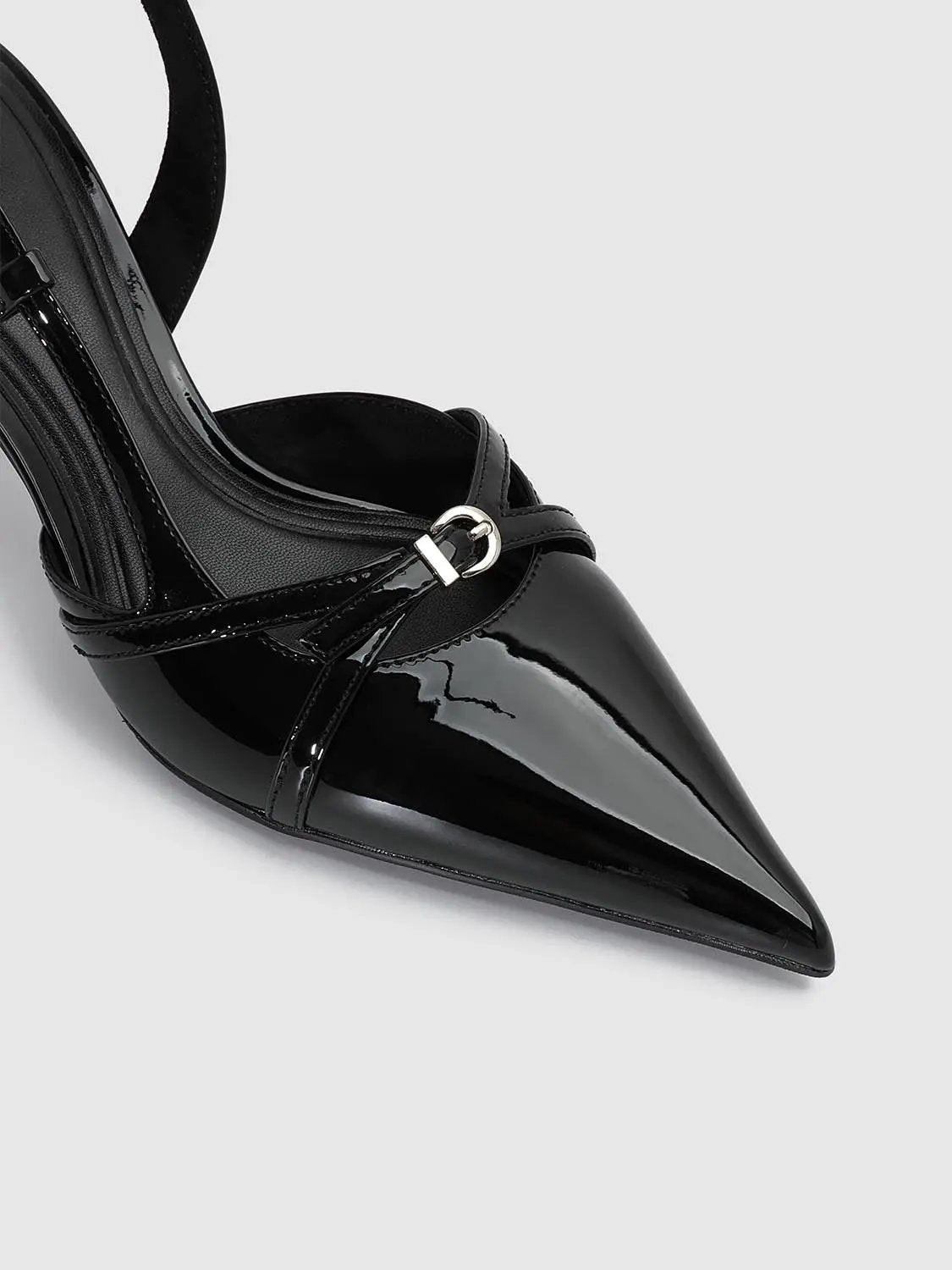 Slingback Mules Heel Pumps