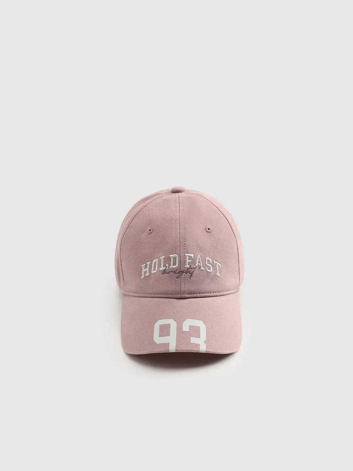 Embroidered Front Text Classic Cotton Unstructured Baseball Cap