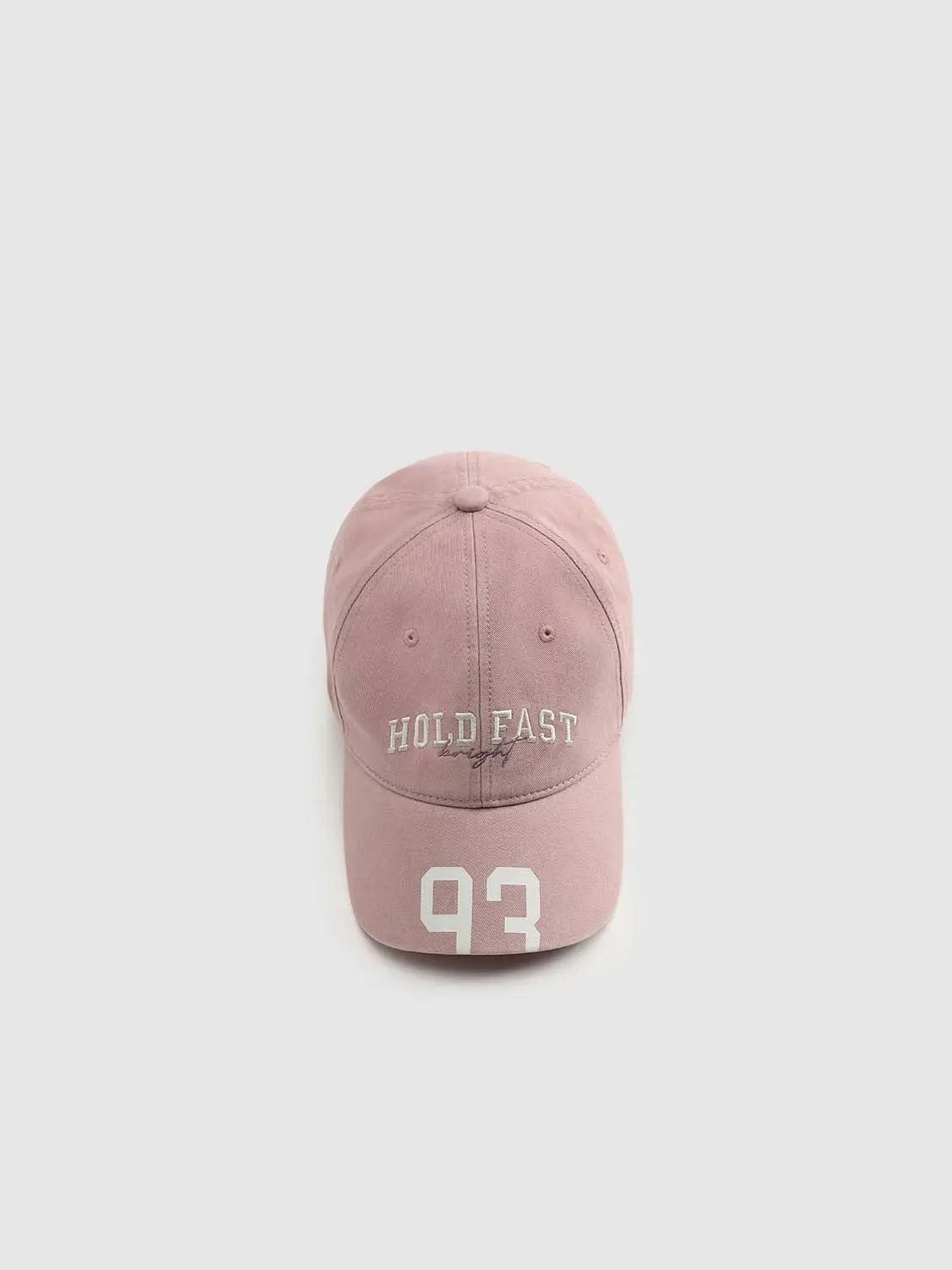 Embroidered Front Text Classic Cotton Unstructured Baseball Cap