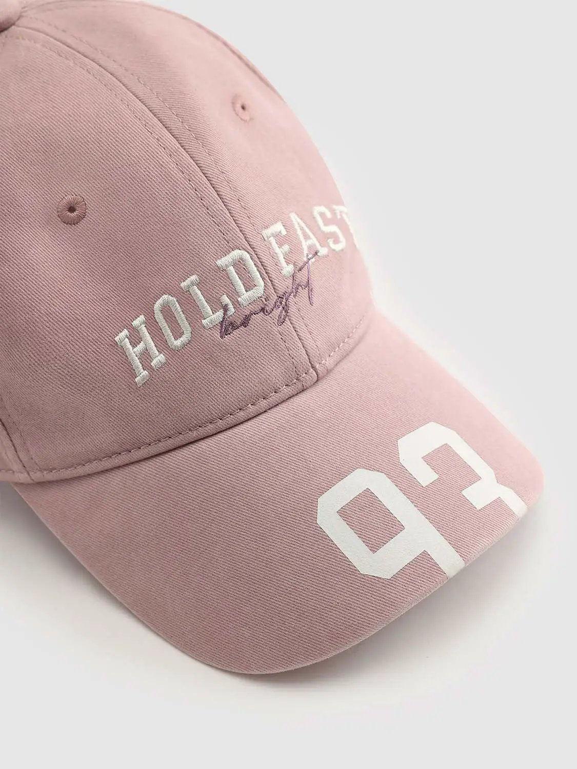 Embroidered Front Text Classic Cotton Unstructured Baseball Cap