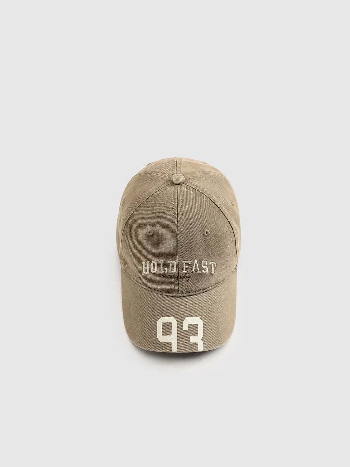 Embroidered Front Text Classic Cotton Unstructured Baseball Cap