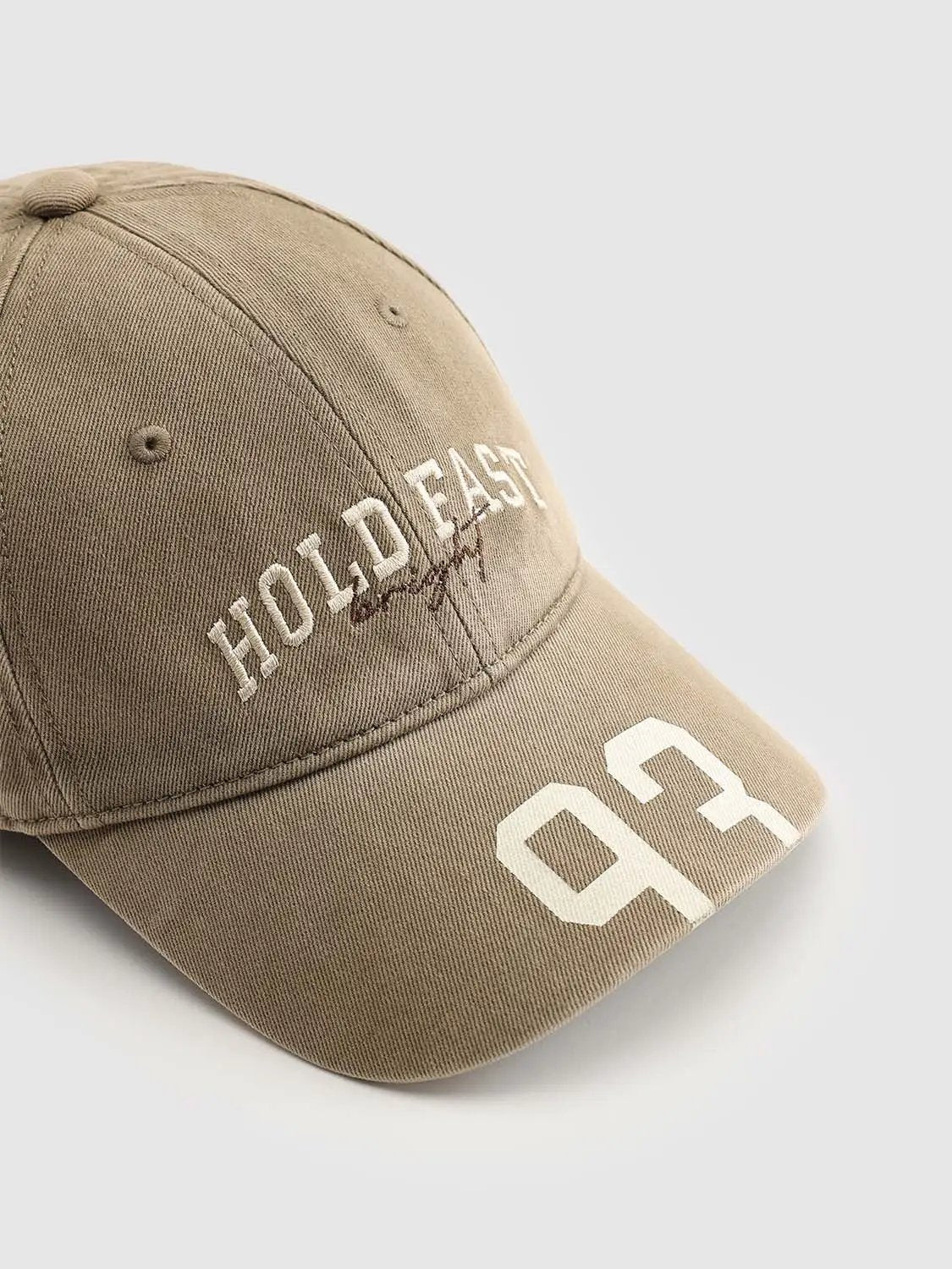 Embroidered Front Text Classic Cotton Unstructured Baseball Cap