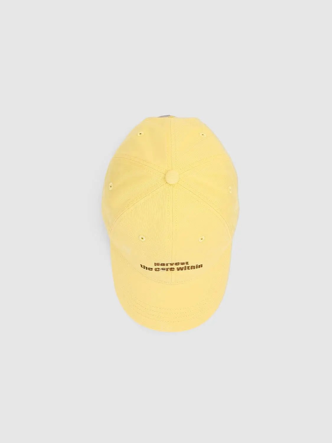 Distressed Embroidered Text Cotton Baseball Cap