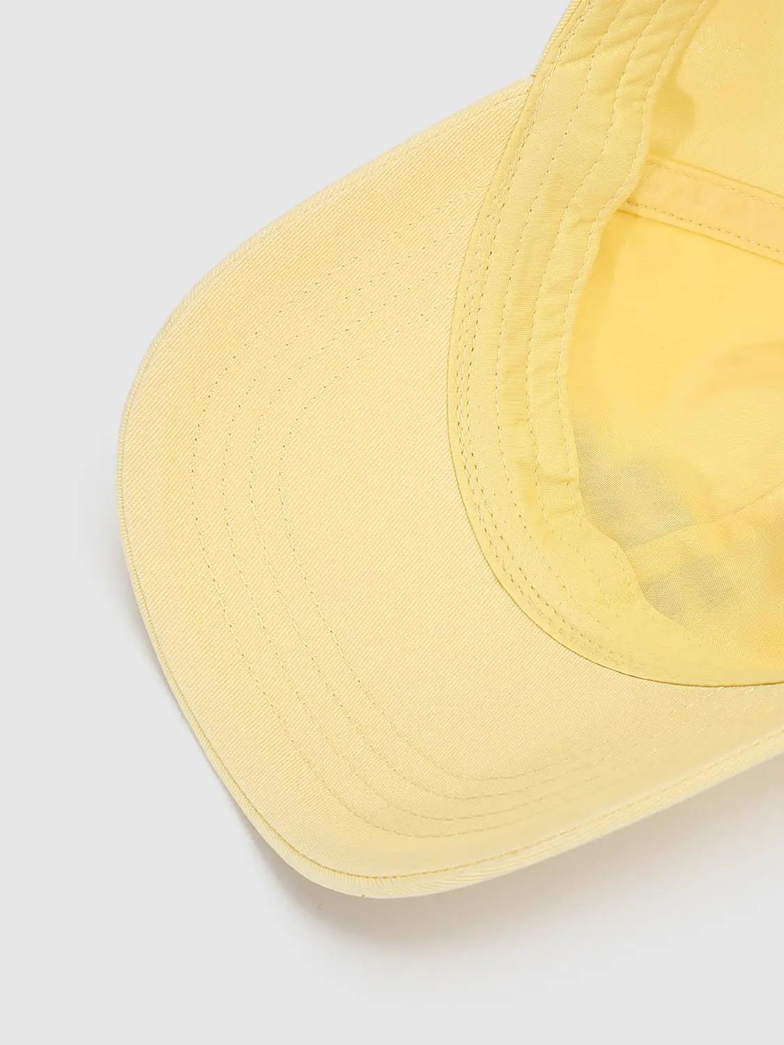 Distressed Embroidered Text Cotton Baseball Cap