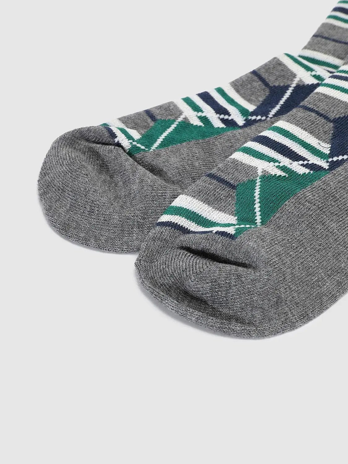 Classic Argyle Pattern Cotton Blend Socks
