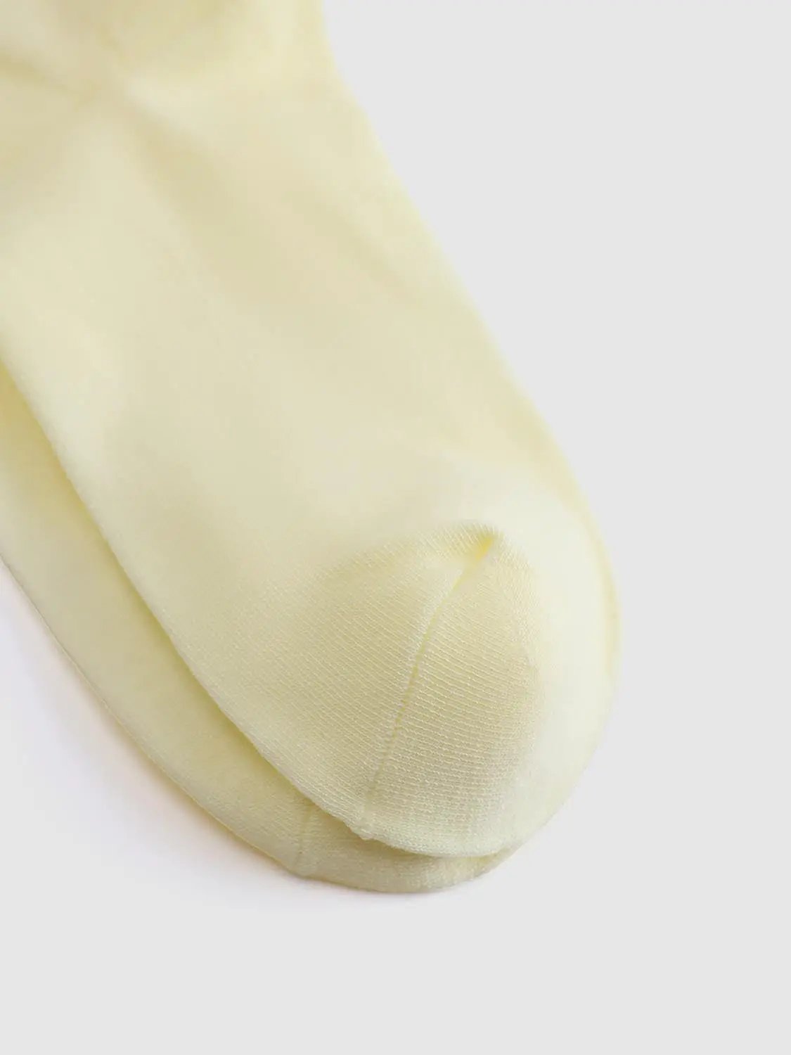 Ribbed Embroidered Striped Crew Length Socks