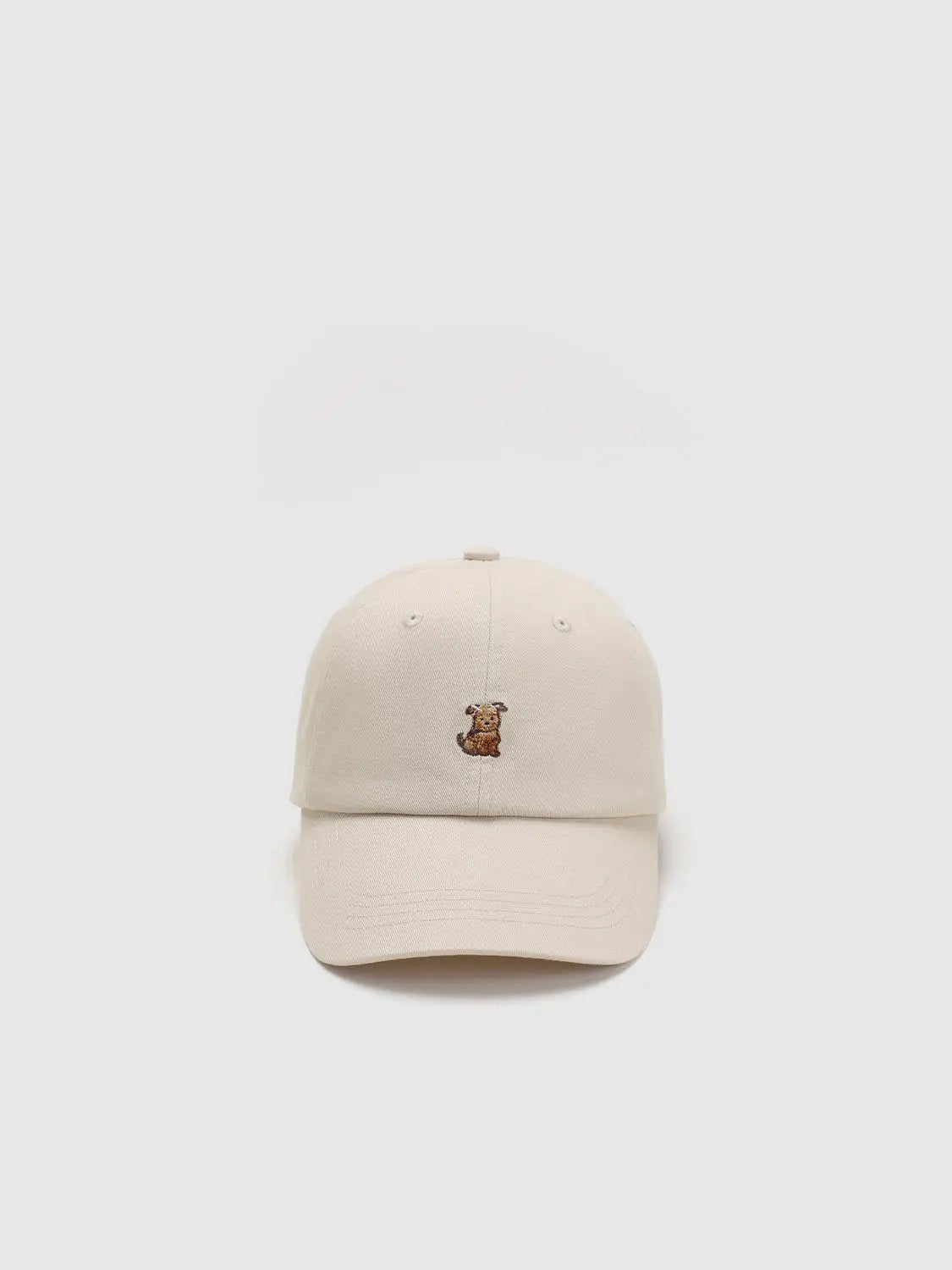 Embroidered Teddy Bear Cotton Baseball Cap