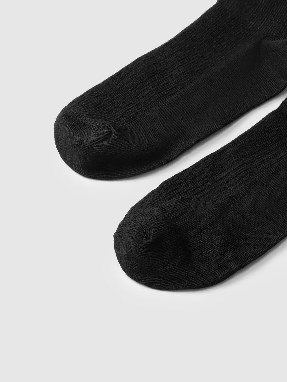 Ruffle Ribbon Tie Ribbed Cotton Blend Socks