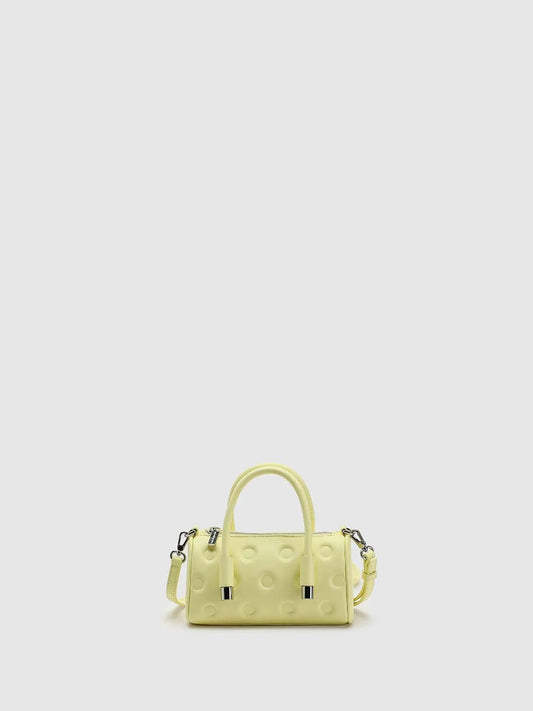 Pastel Polka Dot Handle Mini Shoulder Bag