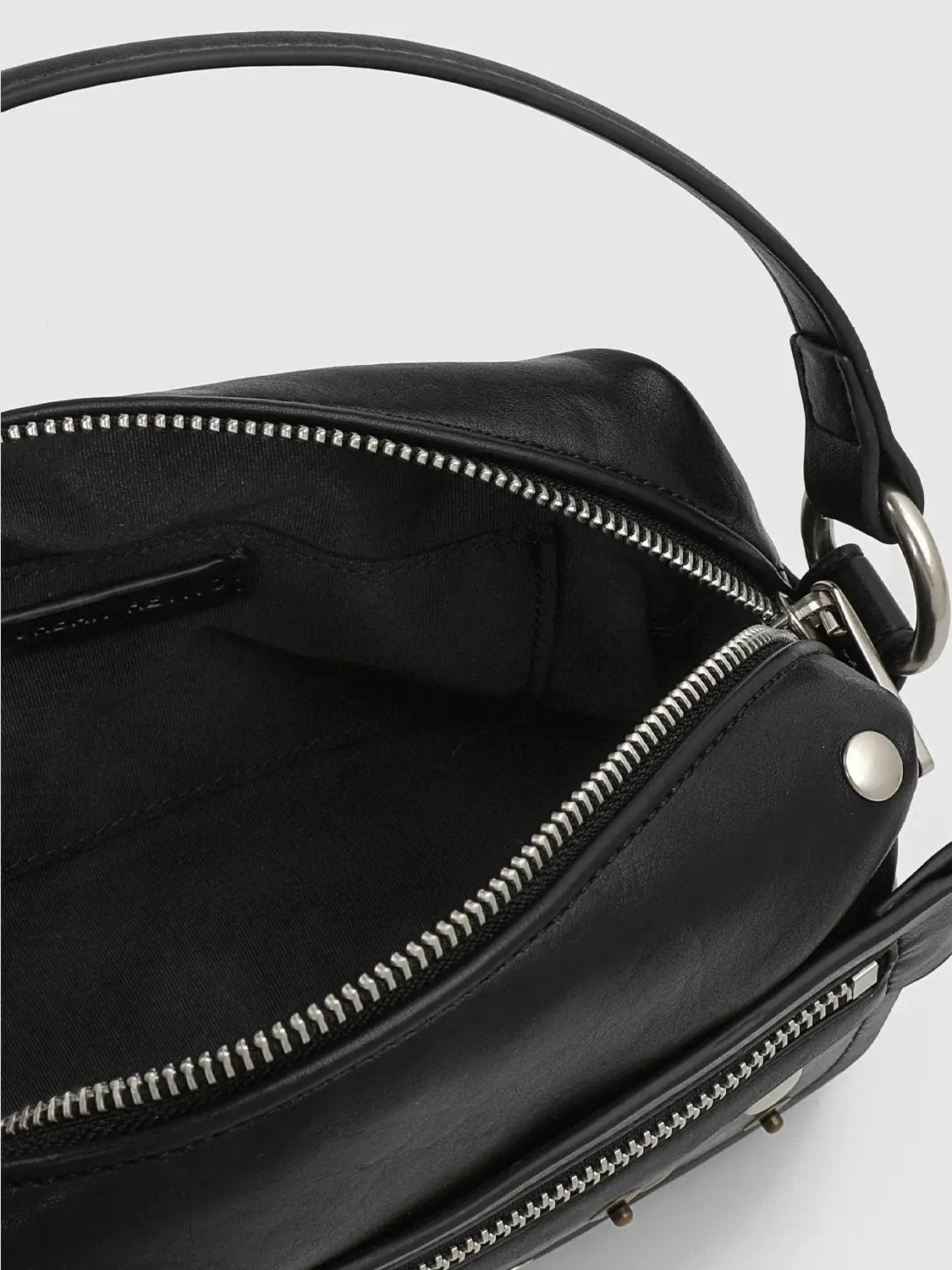 Top Handle And Crossbody Studded Mini Bag