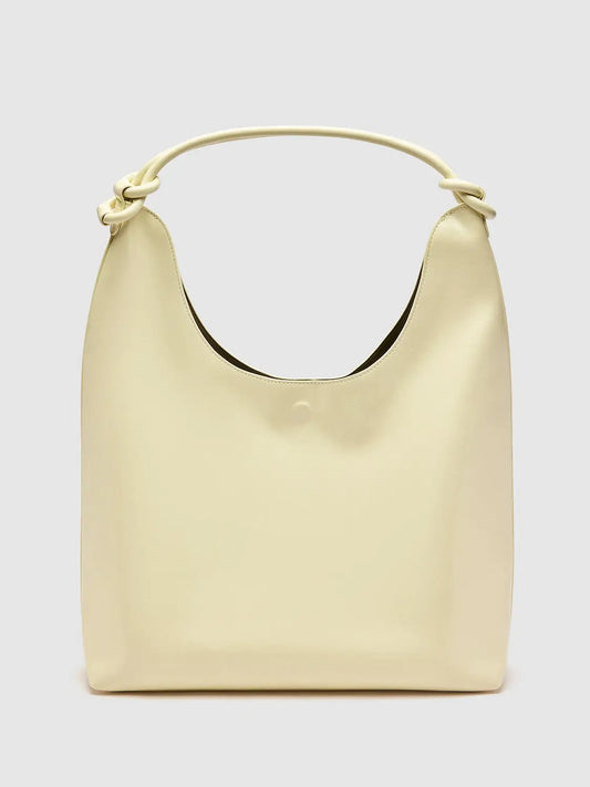 Minimalist Oversize Hobo Knot Handle Shoulder Bag