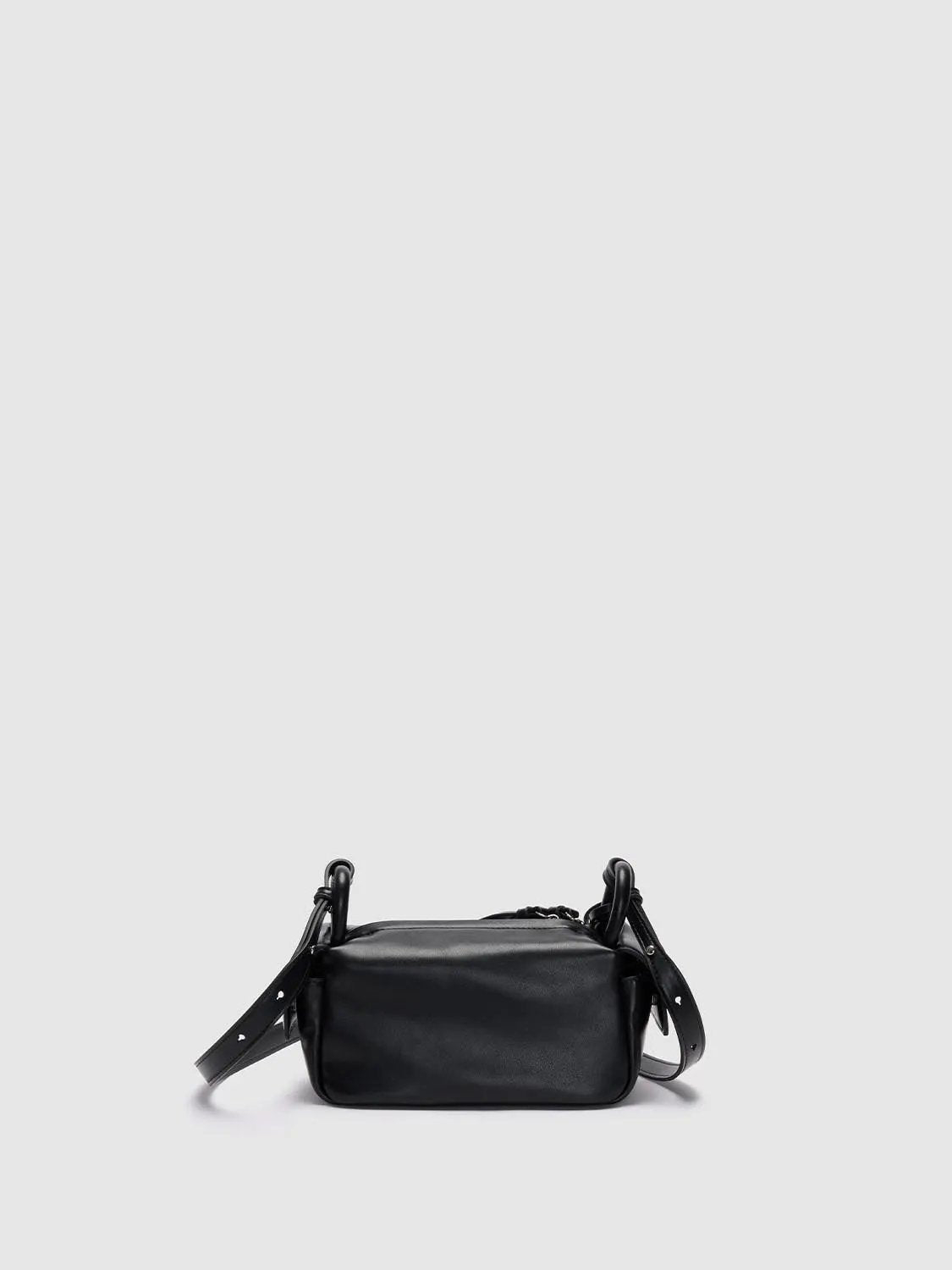 Top Handle Artificial Leather Crossbody Bag