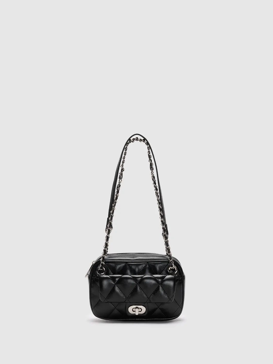 Mini Quilted Chain Strap Shoulder Bag