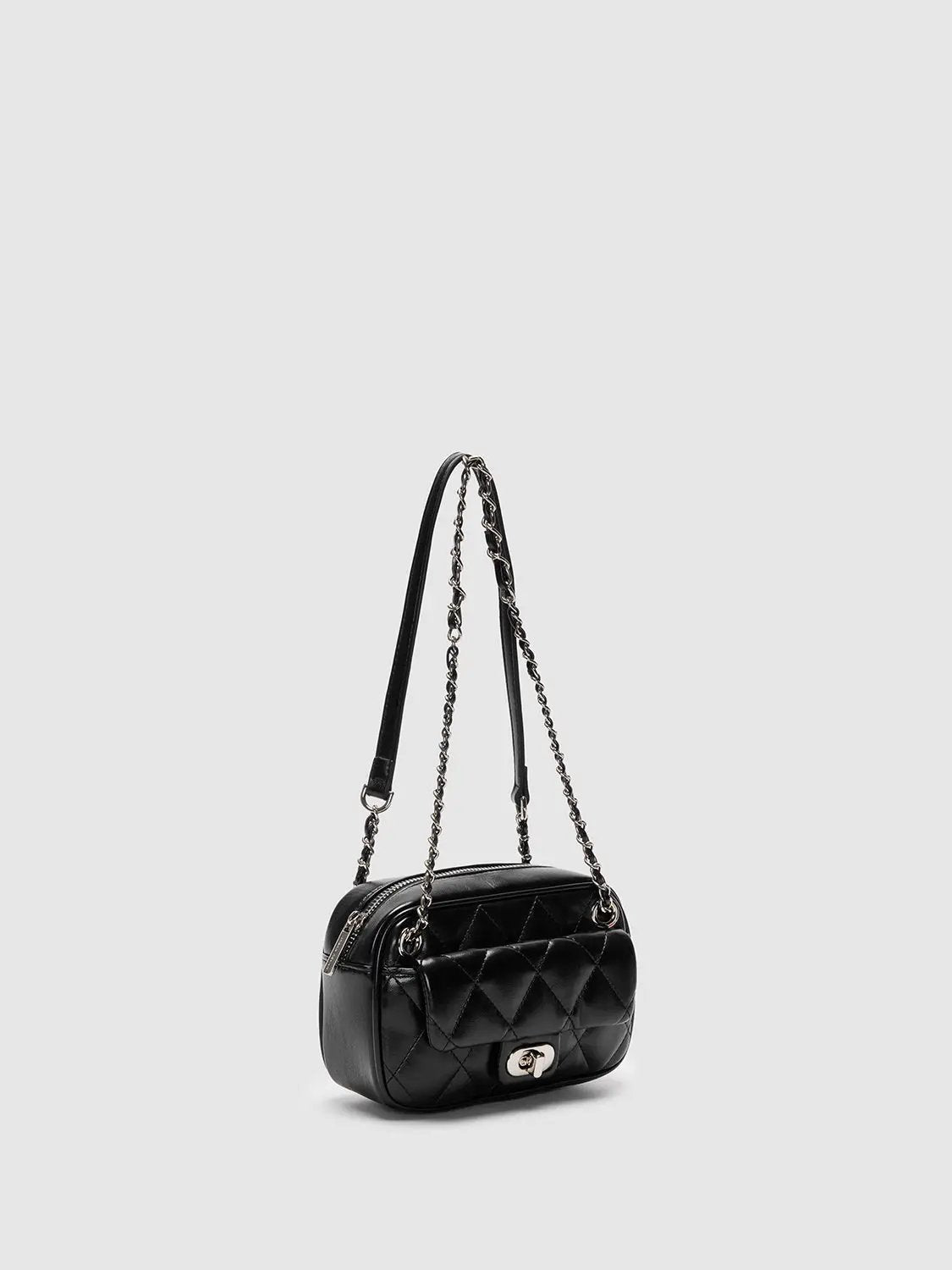 Mini Quilted Chain Strap Shoulder Bag
