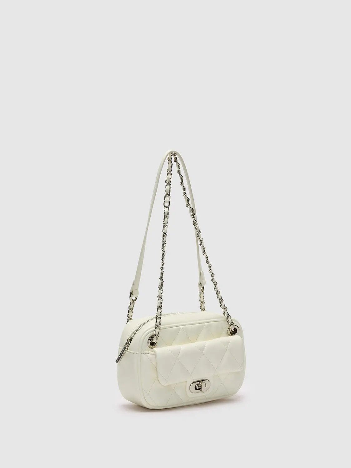 Mini Quilted Chain Strap Shoulder Bag