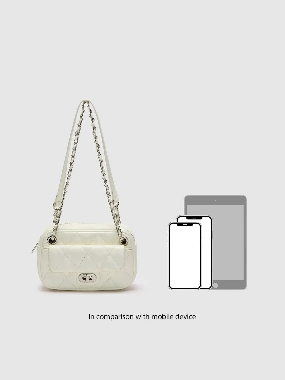 Mini Quilted Chain Strap Shoulder Bag