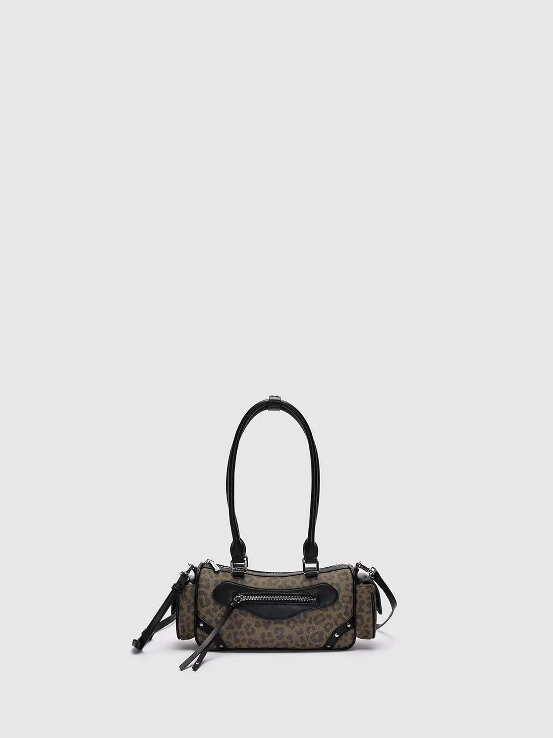 Leopard print Print Shoulder Bag With Crossbody Strap