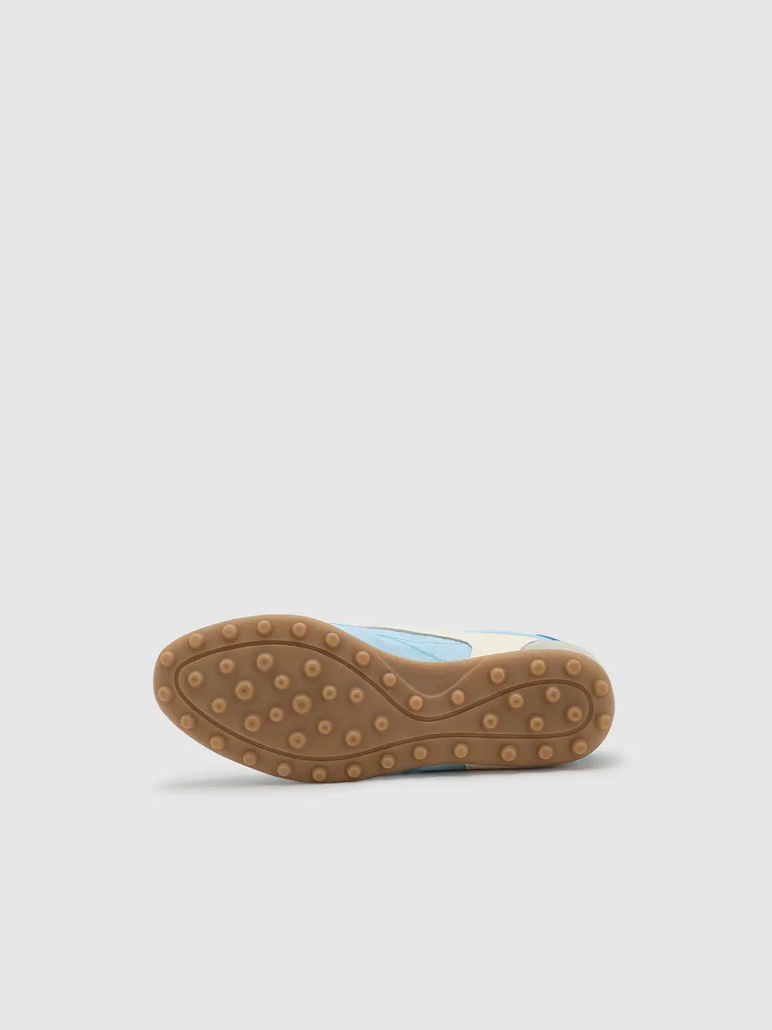 Lightweight Quilted Upper Lace Up Contrast Sneakers