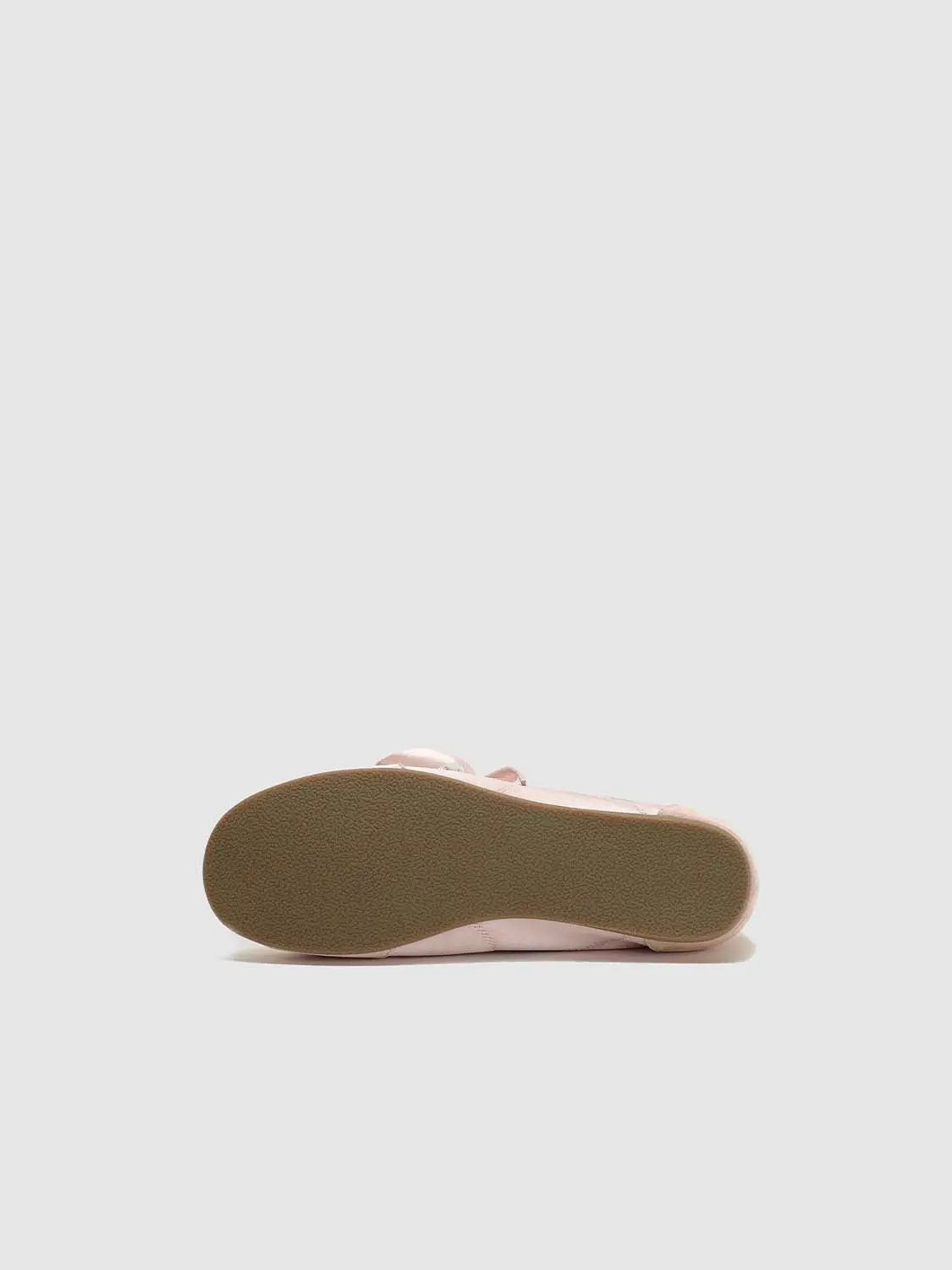 Ribbon Lace Up Spliced Satin Soft Flat Casual Sneakers